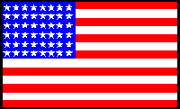 US Flag 48 states